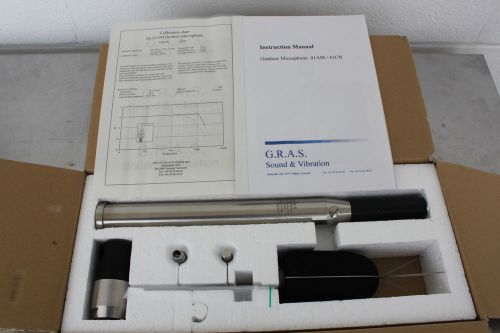 GRAS Type 41AM Sound &amp; Vibration Microphone #2 Made In Denmark