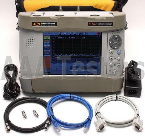 Sunrise telecom n1776a calan network profiler opt. 52 fwd / reverse sweep n1776 for sale