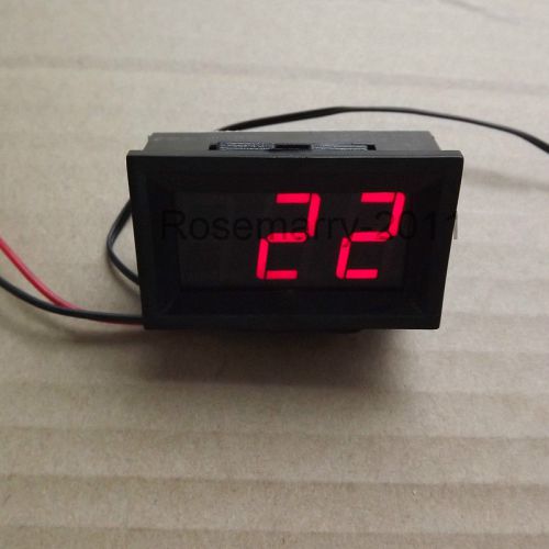 0.56&#039;&#039; RED 3 Digital LED Thermometer Temperature Meter -30°C~70°C W DC INPUT