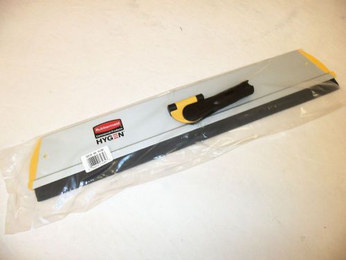 Rubbermaid commercial q570 hygen 24&#034; quick connect squeegee frame new for sale