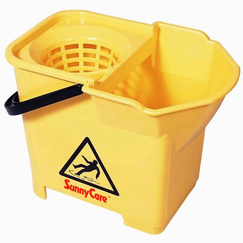 29qt , 16l  yellow mop wringer bucket  new for sale