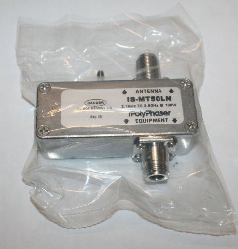 PolyPhaser Surge Suppresor Antenna IS-MT50LN 2.1-2.6 GHz NIB