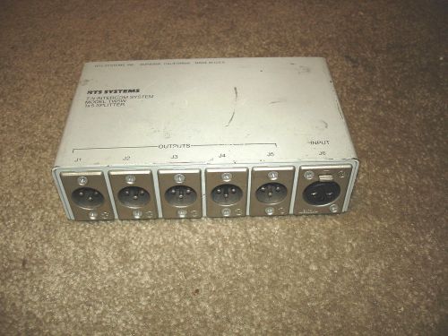 RTS TW Intercom TW5W 1x5 Splitter   used