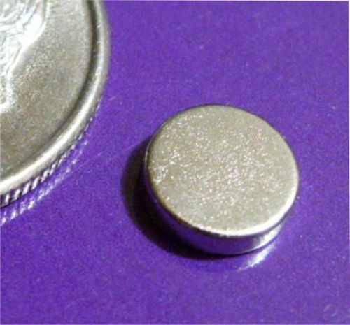 Applied magnets ® 100 rare earth neodymium magnets 1/4&#034; x 1/16&#034; discs  new for sale