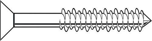 1/4x5 Tapking Concrete Screw - Phillips Flat Hd RUSP, Pk 100