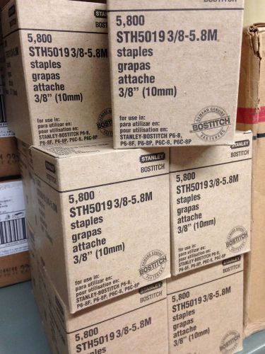 STANLEY Bostitch 3/8&#034; Galvanized Staples STH5019 - 5.8M