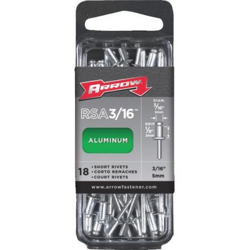 Arrow fastener rma3/16 rivets-3/16x1/4 alum rivet for sale