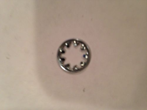 100 1/4&#034; internal tooth lock washer zinc plated for sale