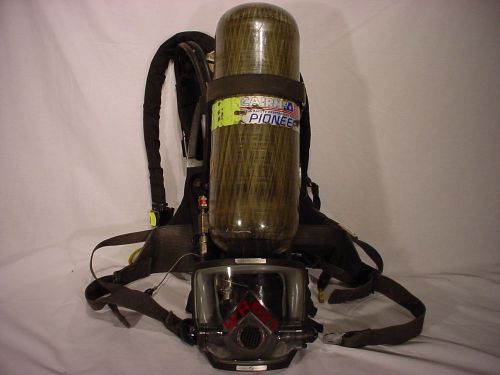 FIRE DEPT CAIRNS PIONEER FIREMAN FIREFIGHTER AIR PACK SCBA LP 112514