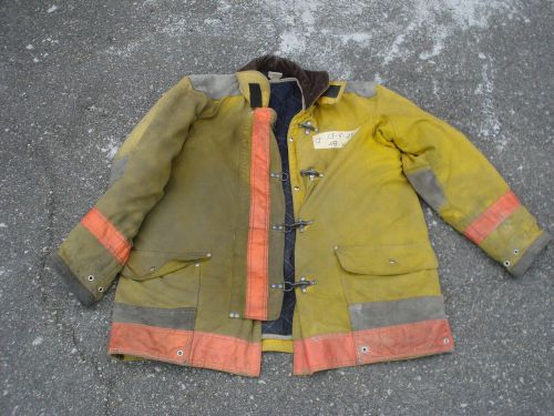 Janesville Firefighter Turnout Gear Bunker Coat Jacket 48x38  48x38 13-5-25