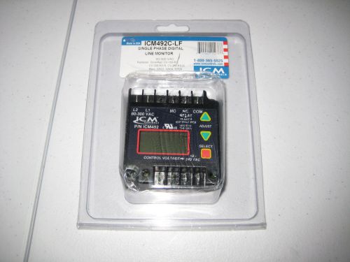 ICM492 Single Phase Digital Line Voltage Monitor