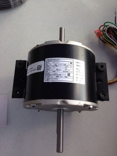 Genteq F48AF70A61 1/4hp 115v 3.3 Amp CCWLE Dual Shaft Motor WITH SPECIAL BRACKET