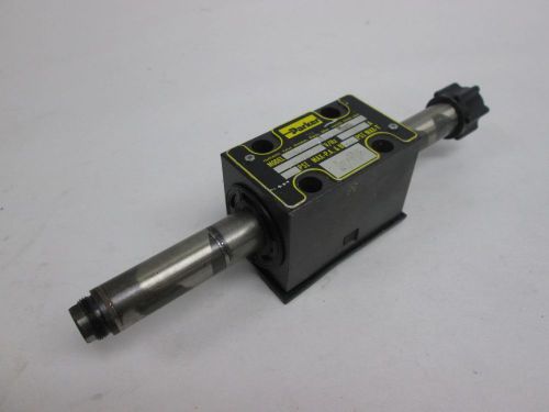 PARKER D1VW20DNKWF75X 12VDC 5000/1500PSI SOLENOID HYDRAULIC VALVE D276584