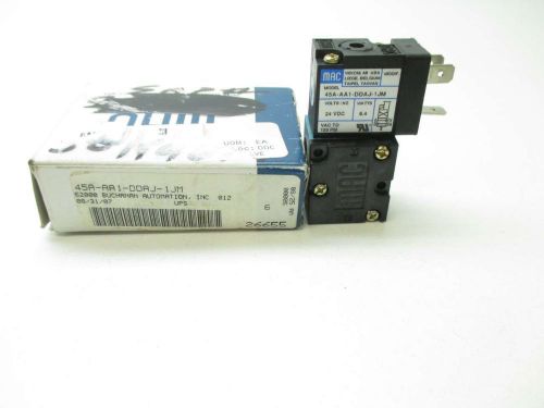 NEW MAC 45A-AA1-DDAJ-1JM 24V-AC 1/8 IN NPT SOLENOID VALVE D415633