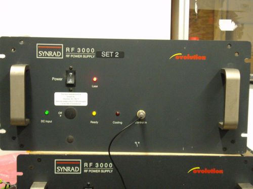 Tested synrad rf-3000 co2 laser power supply ~ replacement unit for sale
