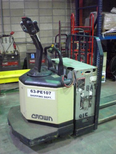 Crown PE3000 Electric Pallet Jack - 12&#039; Forks - 8000lbs Capacity