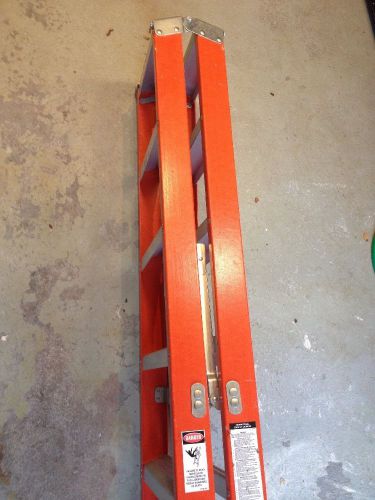 Louisville Ladder Corp. 8&#039; Ladder &#034;A&#034; Frame Fiberglass Painters Construction