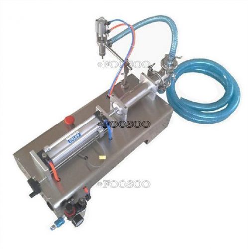 HORIZONTAL FULL PNEUMATIC LIQUID FILLING MACHINE FOR SHAMPOO\WATER\OIL 5-100ML