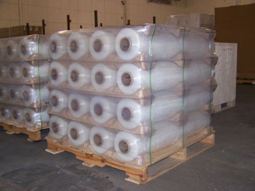 Amtopp cast pallet wrap: 40&#034; x 70ga x 5000 (16 rolls per pallet) for sale