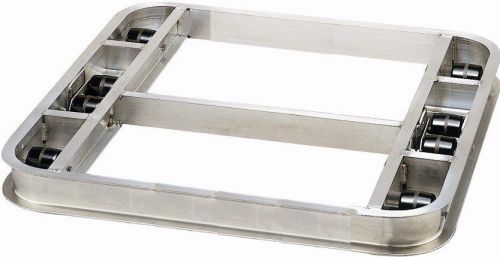 Tilt reinforced pallet dollie 42&#034;x48&#034; -- 8 rollers 6,000#cap ***free shipping*** for sale