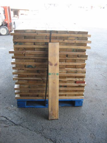 2&#034; X 6&#034; WOOD PALLET SUPPORTS , 40.5&#034; LONG , 200 PCS. PER PALLET , LARGE QUANTITY