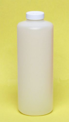 32 oz - hdpe cylinder bottles - hcy32n-38  -  25 pcs for sale