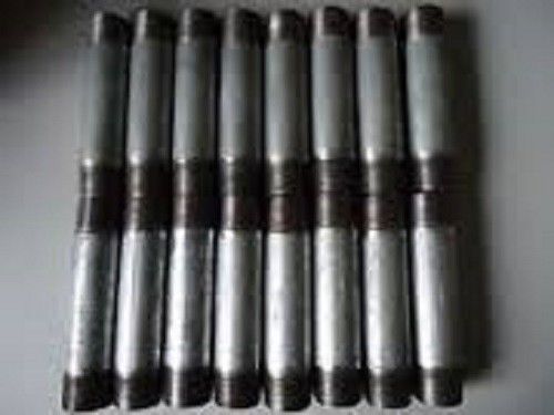 Lot of 33 - 1/2&#034; npt x 5-1/2&#034;long galvanized steel pipe nipple sch 40 proline for sale