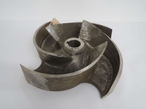 WORTHINGTON 487-11063 4 VANE 2 IN ID BORE STAINLESS 182 PUMP IMPELLER B449500