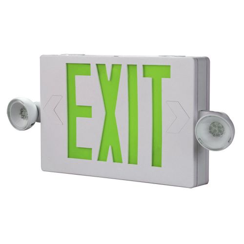 Cooper Lighting All Pro Exit Light Green