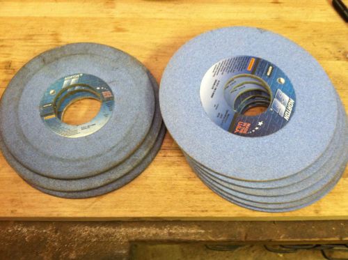 6 Norton Grinding Wheels 5SG46-LVS 8-7/8 x .188 x 60mm C703095 Ceramic Alumina