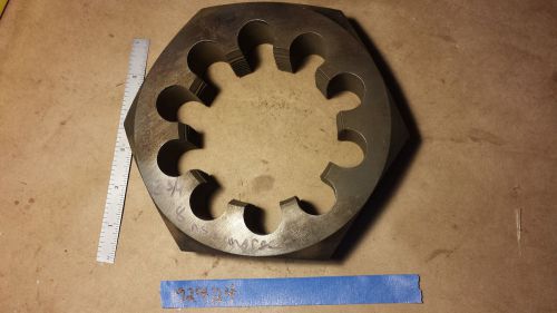 3-3/4-8  6&#034; hex die Morse   USA  (930-24)