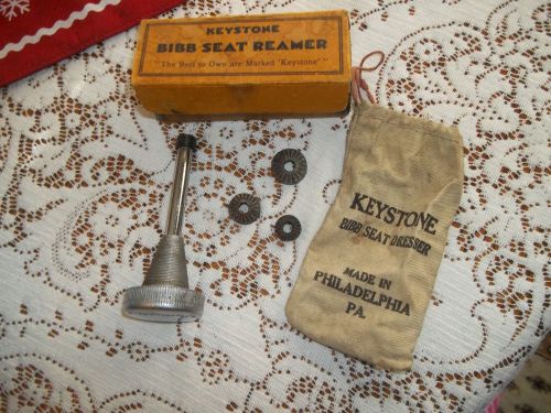 VINTAGE ANTIQUE BIBB SEAT REAMER by Franklin Brass &amp; Rubber Co. w/Original Box.