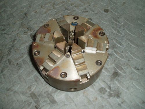 5&#034; Buck 6-Jaw Adjustable Lathe Chuck #2562  1 1/2&#034;-8 Thread