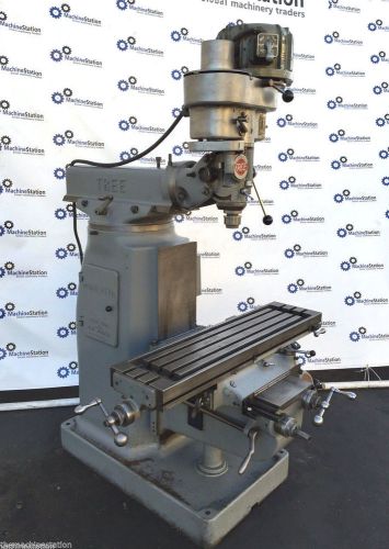 TREE 2UVR VERTICAL MILLING MACHINE - 42&#034; x 10.5&#034; - MILL - BRIDGEPORT