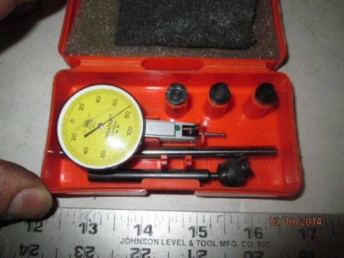 MACHINIST TOOLS LATHE MILL Tesatast Dial Indicator Gage 18.10010 in Case