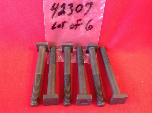 NOS Jergens 42307 Black Oxide T Bolts 1/2-13 x 4-3/4&#034;  Lot of 6 USA MADE