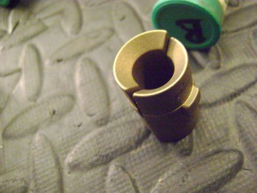 Hardinge 7/16&#034; Round B4 Bronze Feed Finger Collet Pad