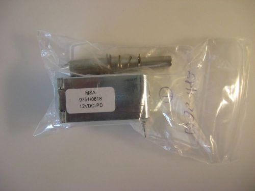 MSA Solenoid Ejector, 9751/0818, 12VDC-PD, New