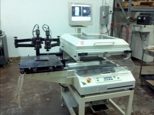 2001 dek 248 ce screen printer w/da4 vision interface for sale