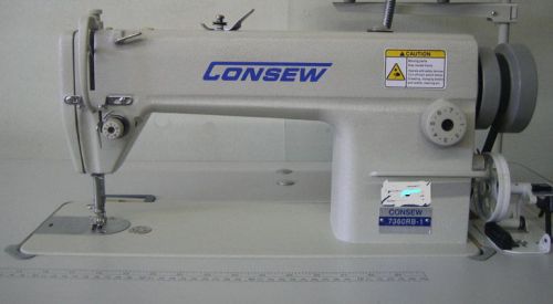 Consew 7360-rb all new unit  &#039;big bobbin&#039; reverse 110v industrial sewing machine for sale