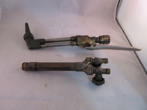 Victor Oxygen Acetylene Brass Cutting Torch W/ Tip Storage Unit Found