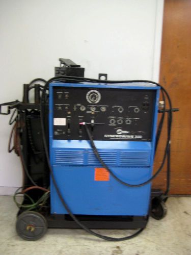 MILLER SYNCROWAVE 300 TIG WELDER COMPLETE PACKAGE WATER COOLED