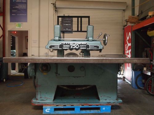 Diehl 750 straightline rip saw  15 hp (woodworking machinery) for sale