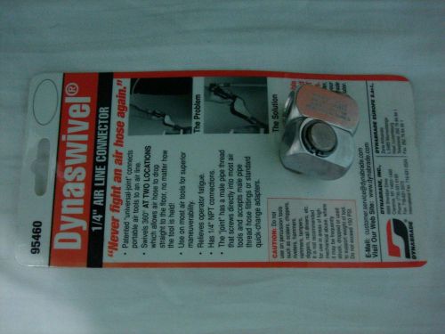 NEW DYNABRADE 1/4&#034; DYNASWIVEL SWIVEL 95460