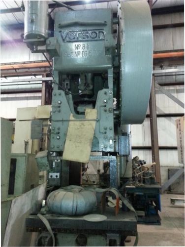 Verson 150 Ton No.8 Metal Stamping Punch Press