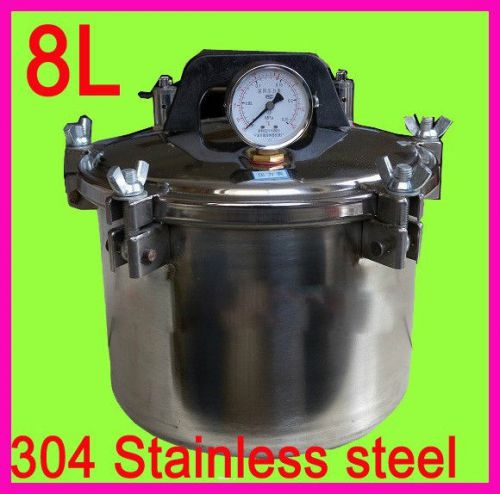 8L Autoclave Sterilizer Autoklav Autoclave Sterilisator Stainless auto claves