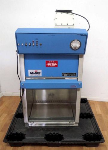 Nuaire nu-408fm-200 biological safety fume hood with warranty for sale