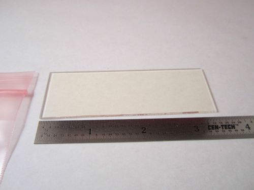 OPTICAL COATED GLASS SUBSTRATE LASER OPTICS BIN#17-17