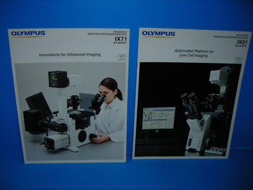 OLYMPUS IX71 &amp; IX81 SALES MANUAL