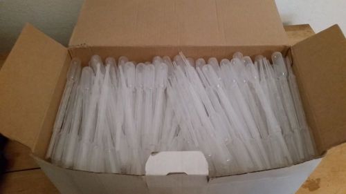 500 new globe scientific 7.5ml transfer pipet graduated - 3ml 135010 non-sterile for sale